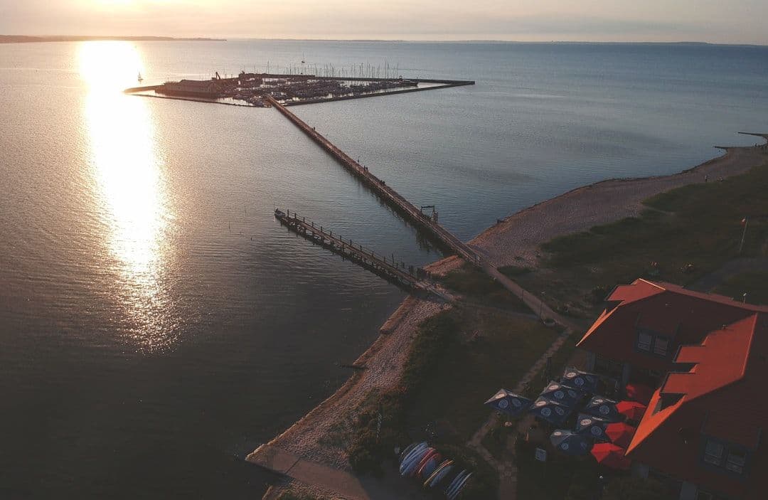 Pożar w porcie Wysock po ataku ukraińskich dronów