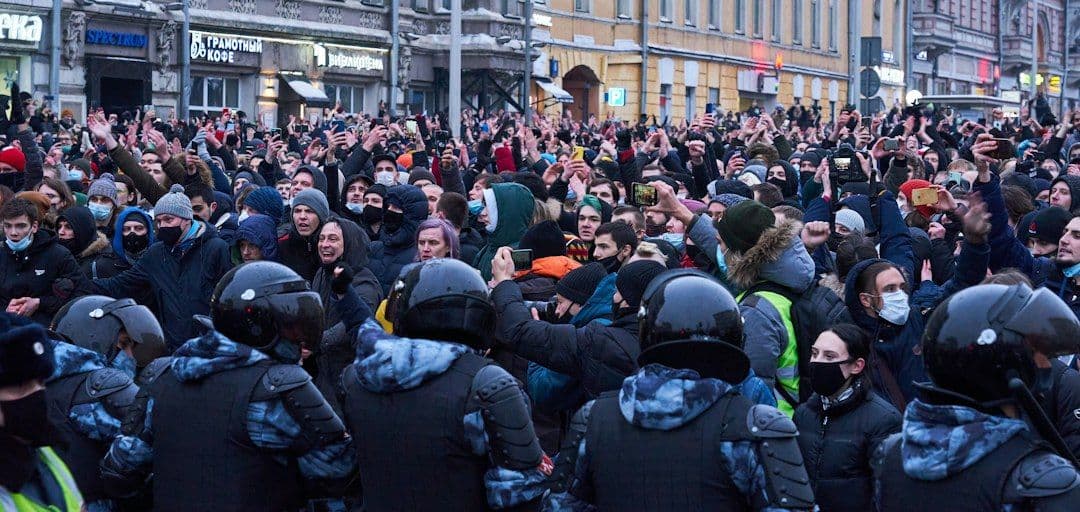 Około 60 osób zatrzymanych po wiecu Komunistycznej Partii Rosji w Moskwie